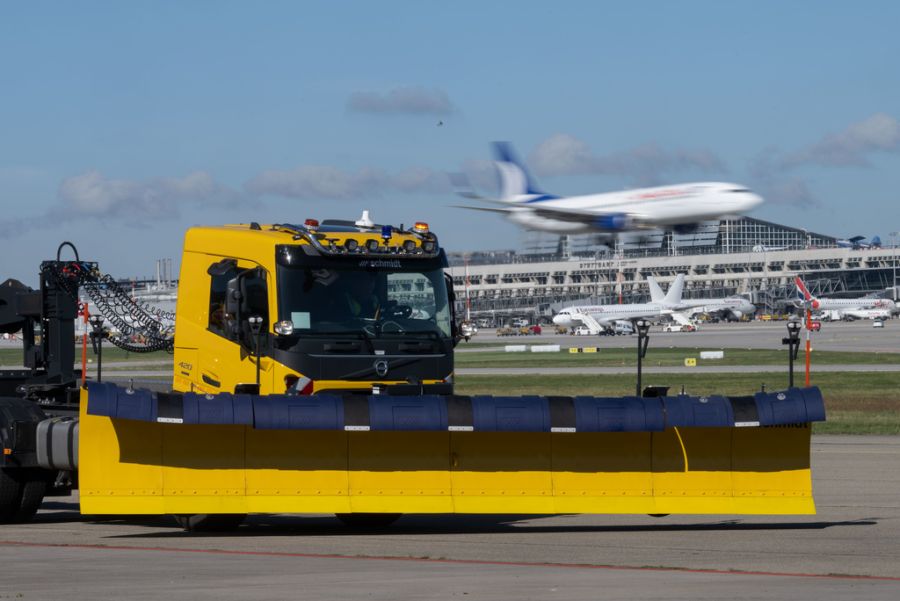 Aebi Schmidt Räumfahrzeuge Flughäfen