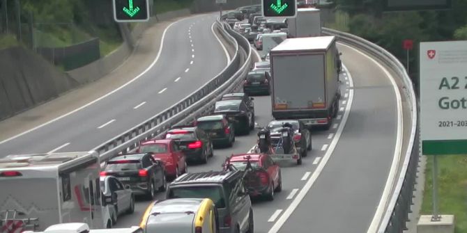 Gotthard Stau