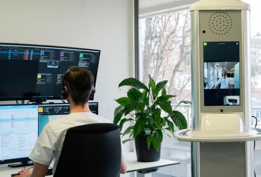 virtuelle Pflege