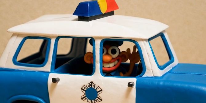 Polizei Zug KI-Song Lied