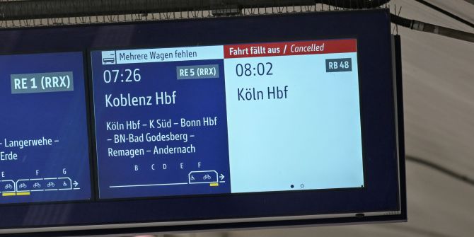 Absperrung Köln