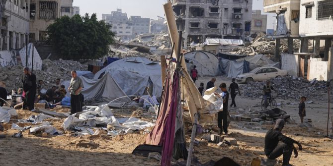 Gaza nach Angriff
