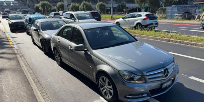 St. Gallen: Auffahrkollision mit vier Autos. St. Gallen