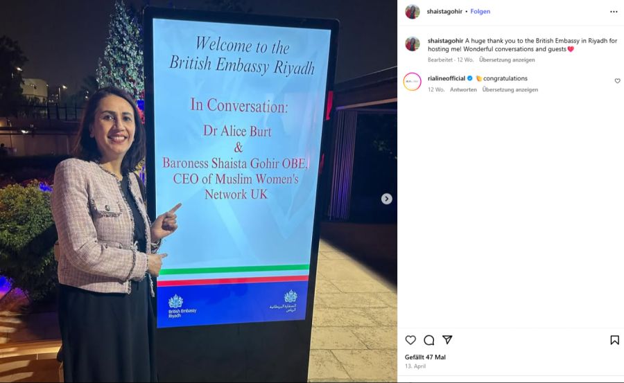 Baroness Shaista Gohir