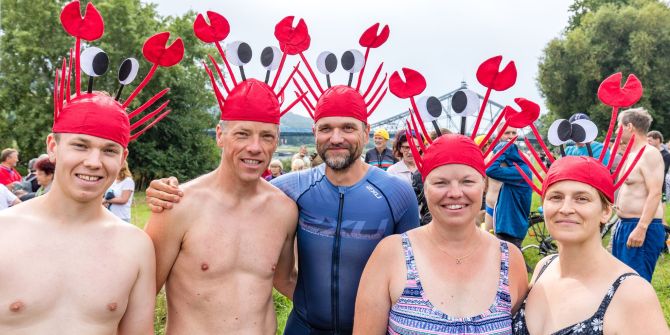 Elbeschwimmen Dresden Teilnehmer