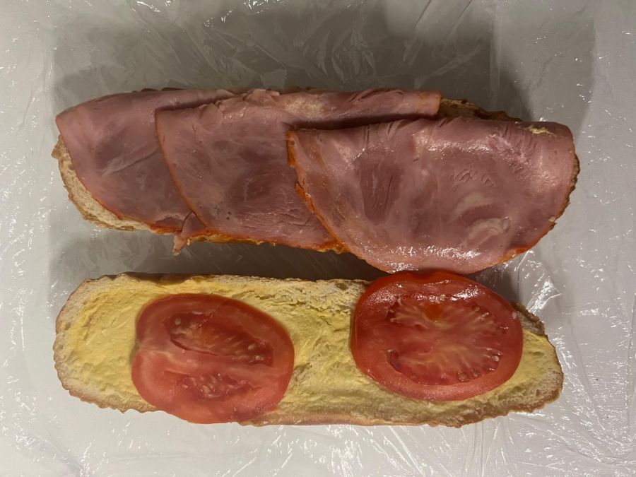 Dieses Sandwich stösst nicht nur auf Begeisterung.