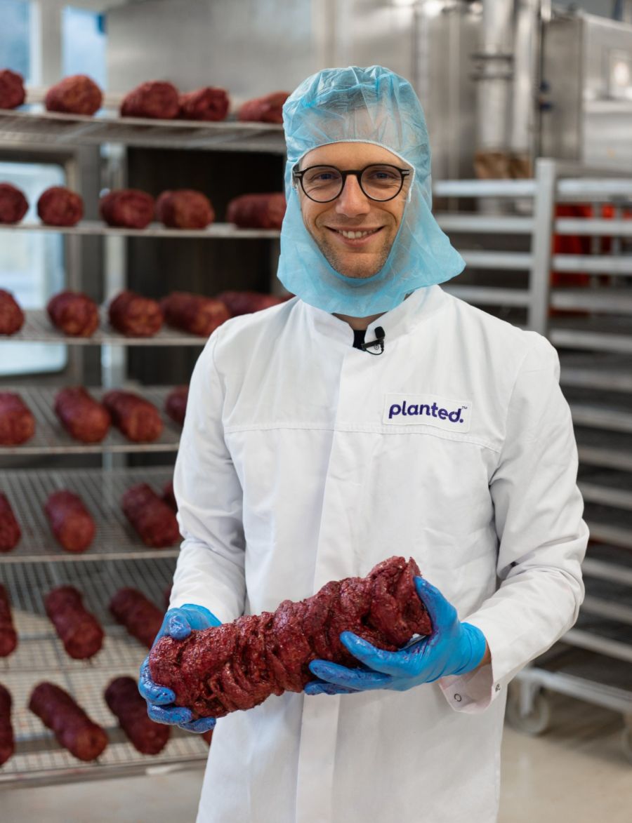 Mann Fleisch Fabrik Produktion