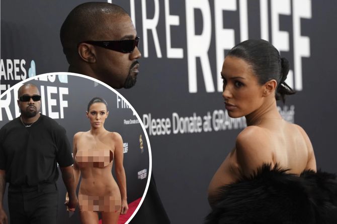 Kanye West Bianca Censori