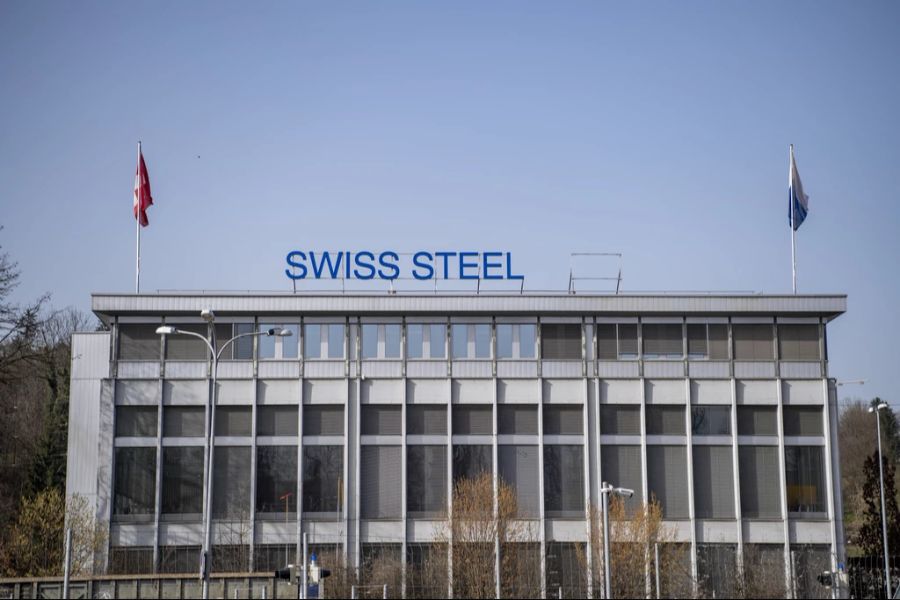 Der Produktionsstandort der Swiss Steel in Emmenbrücke, Luzern. (Archivbild)