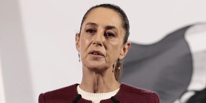Präsidentin Claudia Sheinbaum hofft bei ihrer Reise auch auf ein erstes bilaterales Treffen mit US-Präsident Donald Trump. (Archivbild) Claudia Sheinbaum