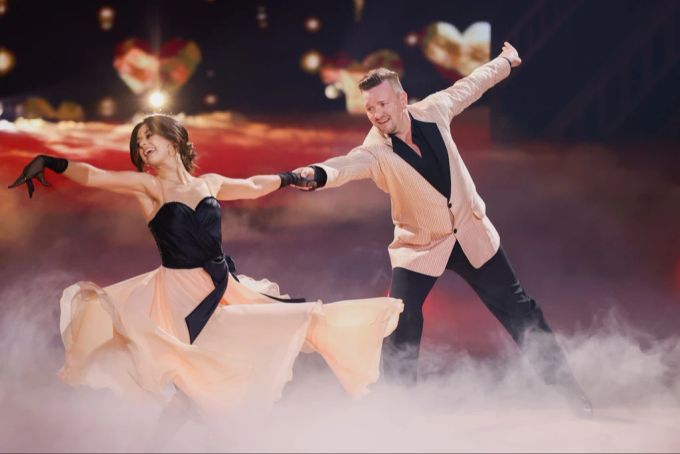 Nur neun Jurypunkte gab es für Ben Zucker und Malika Dzumaev. ben zucker