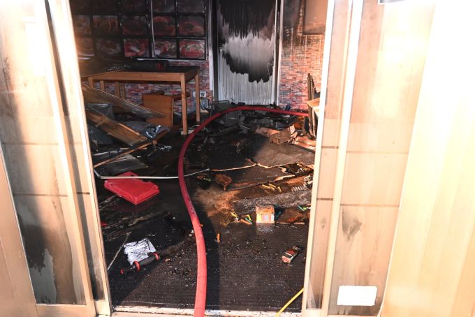 Beim Brand entstand ein Sachschaden. Sachschaden