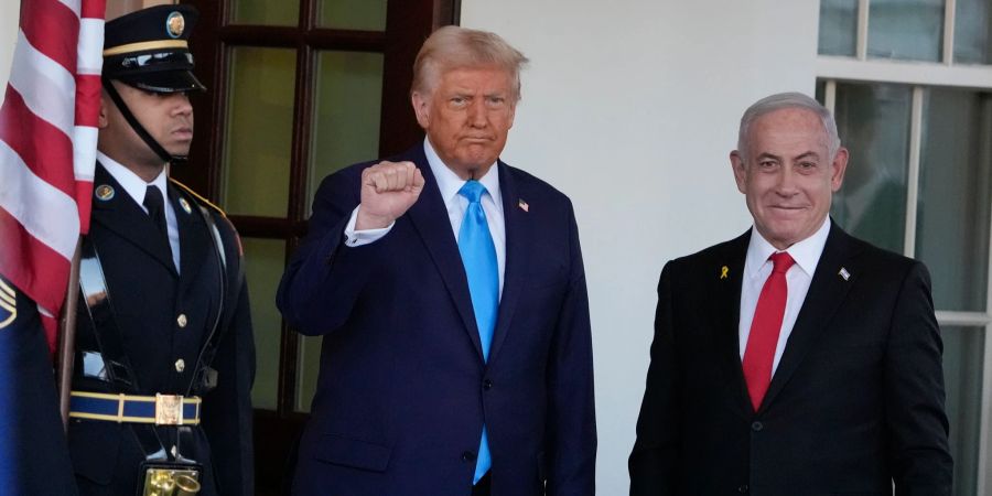 Donald Trump Benjamin Netanjahu