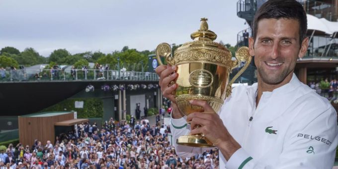 Der Titel in Wimbledon ist der 20. auf Grand-Slam-Stufe für Novak Djokovic. Novak Djokovic