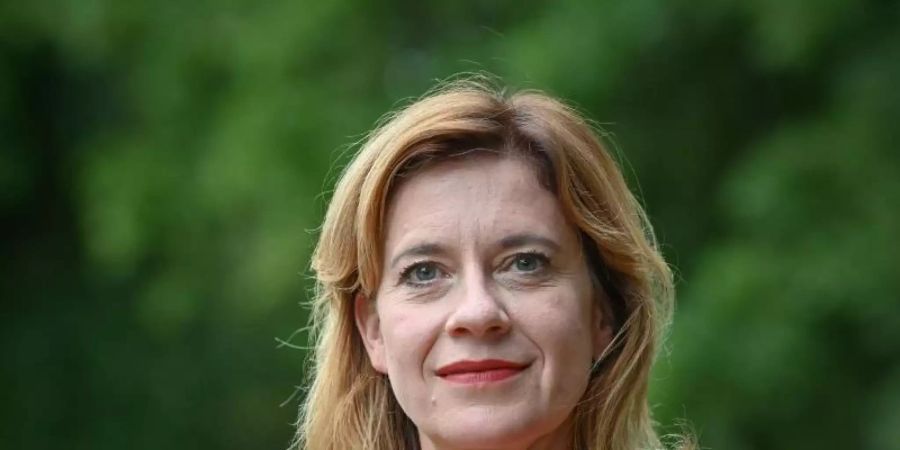 Runder Geburtstag: Caroline Peters wird 50. Foto: Patrick Pleul/dpa-Zentralbild/ZB