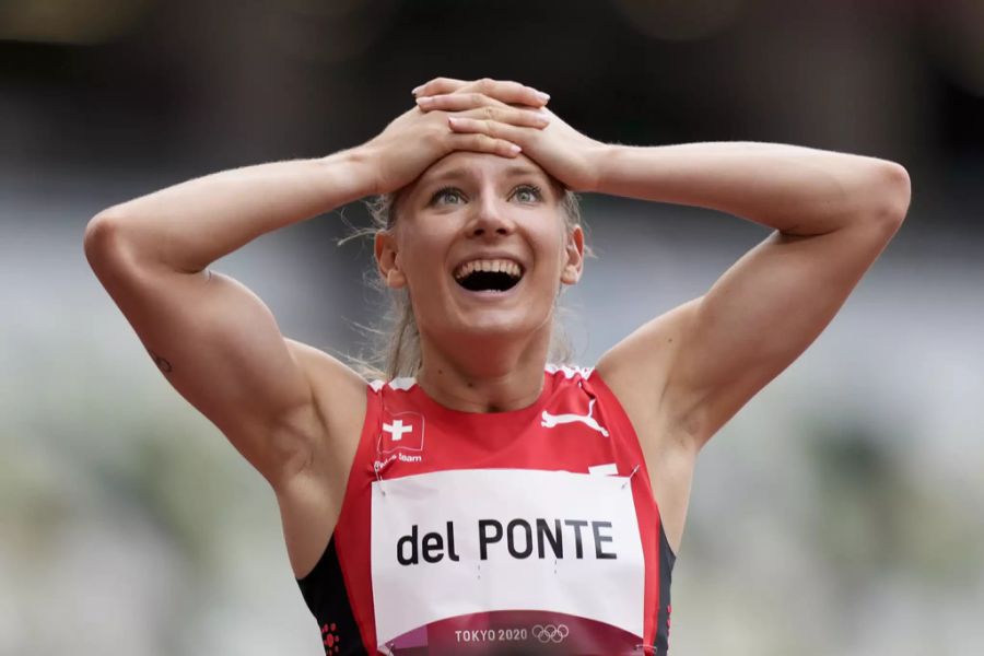 Ajla Del Ponte knackt den Schweizer Rekord über 100 Meter.