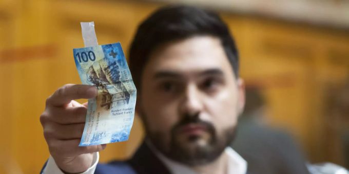 Cédric Wermuth, Co-Präsident SP, während der Debatte zur 99%-Initiative. 99%-Initiative