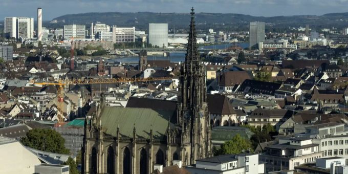 Blick auf die Elisabethenkirche, in Basel am Montag, 24. September 2018. Elisabethenkirche Basel
