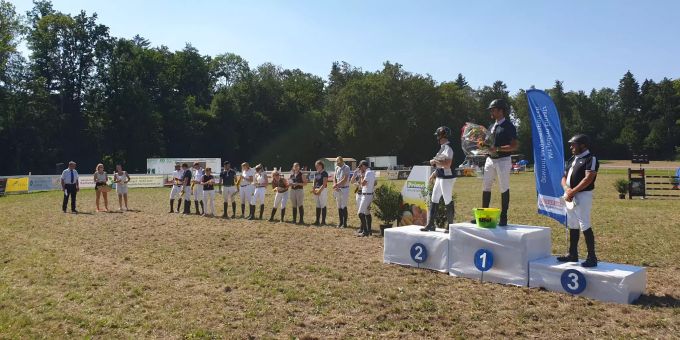 Siegerehrung Springkonkurrenz Seon