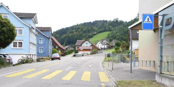 Es entstand geringer Sachschaden. Unfall