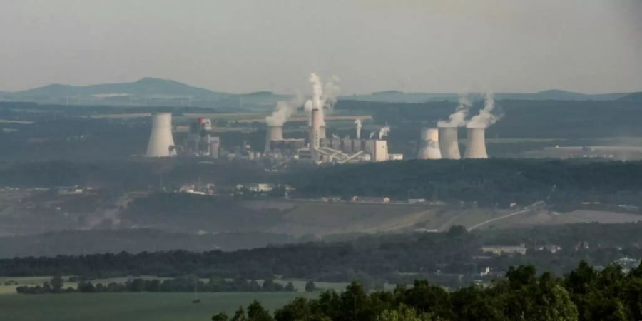 Kohlemeiler in Polen