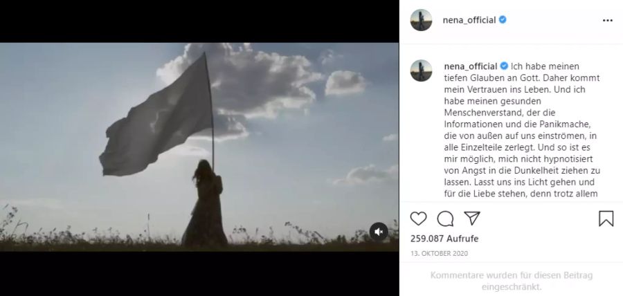 Mit diesem Instagram-Post verwirrte sie damals im Oktober ihre Fans.