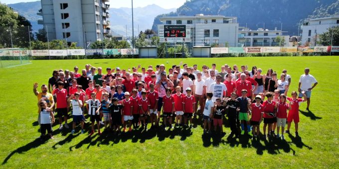 Mannschaftsfoto vom FC Hergiswil Hergiswil