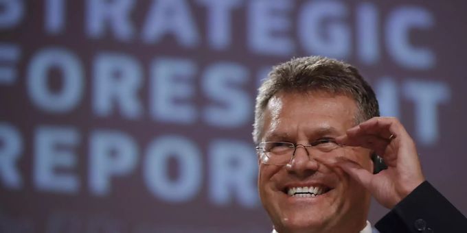 Vize-Kommissionspräsident Maros Sefcovic hat das Schweiz-Dossier übernommen. (Archiv) eu