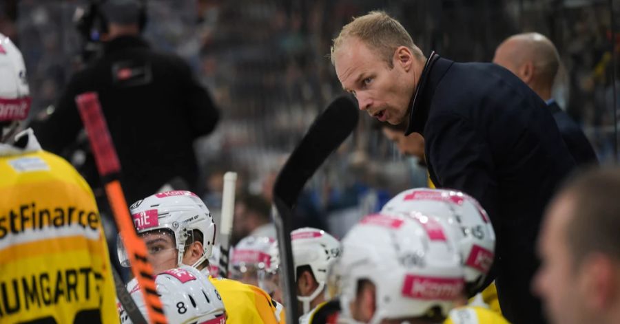 Trainer Johan Lundskog und der SCB müssen aufpassen, um nicht wieder in dasselbe Fahrwasser zu gelangen wie in den Vorjahren.