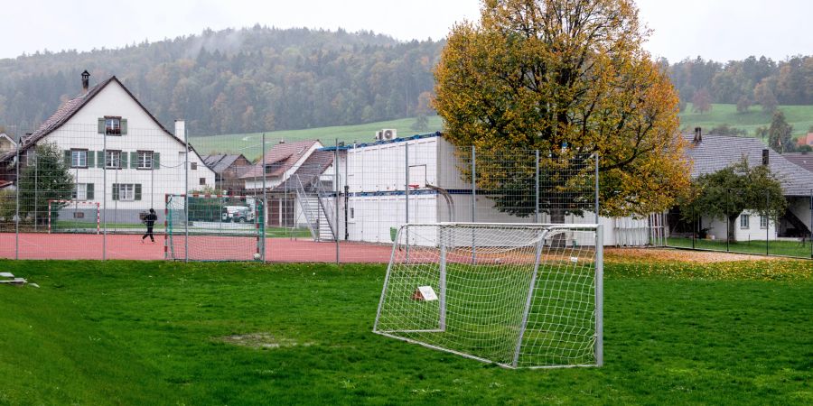 Sportplatz in Weiach. - Bezirk Dielsdorf