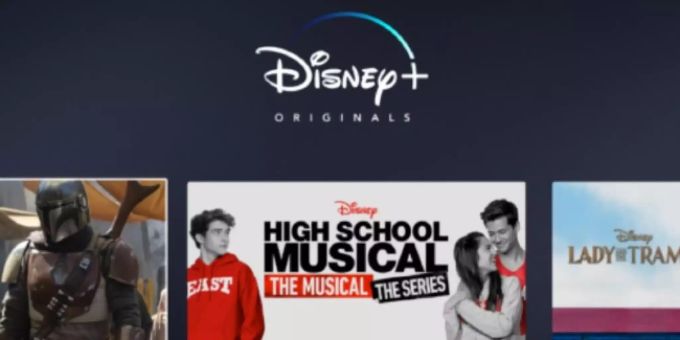Die Streaming-Plattform Disney +. the walt Disney company