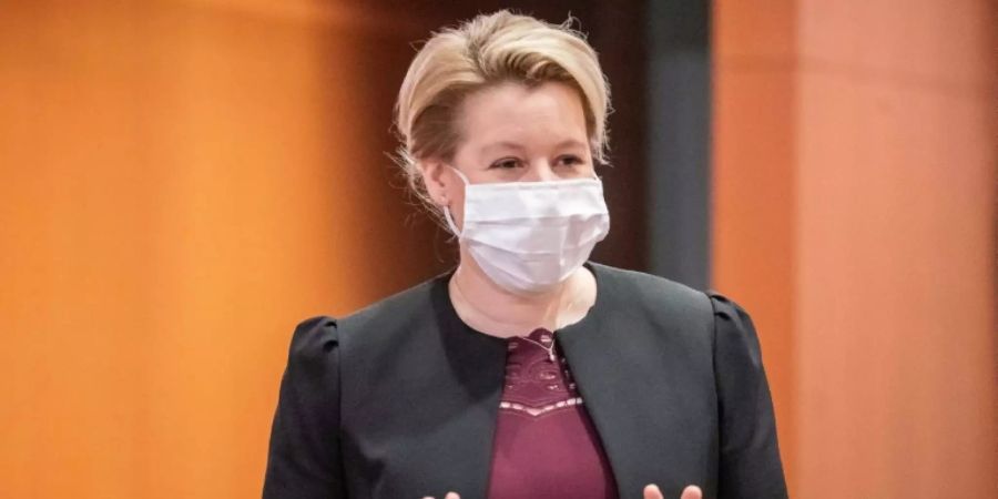 Bundesfamilienministerin Franziska Giffey (SPD)
