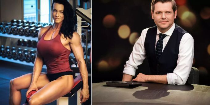 Staunen im TV - SRF-Gredig und Muskelfrau Cindy «sind gleich schwer»