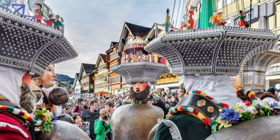 Das traditionelle Silvesterchlausen in Appenzell Ausserrhoden fällt wegen der Coronapandemie aus (Archivbild).