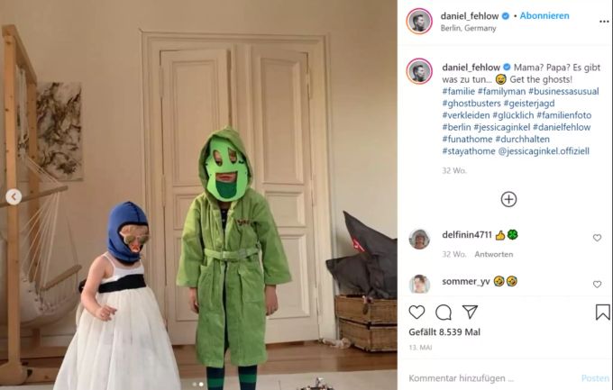 Bei diesen lustigen Eltern dürften auch die Kinder eine Menge Spass haben. Daniel Fehlow GZSZ