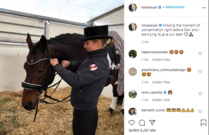 Mit ihren Tieren lenkt sich Nina Neuer vom Trennungsschmerz ab. Manuel Neuer Nina