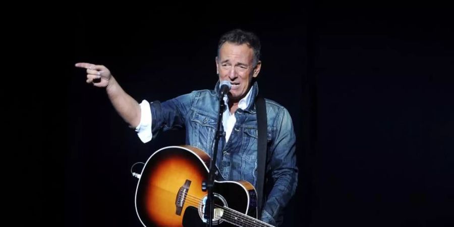 Kein Freund von Trump: Bruce Springsteen beim «Stand Up For Heroes»- Benefizkonzert 2018 in New York. Foto: Brad Barket/Invision/dpa