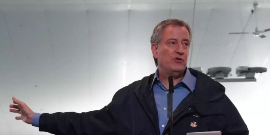 New Yorks Bürgermeister Bill de Blasio