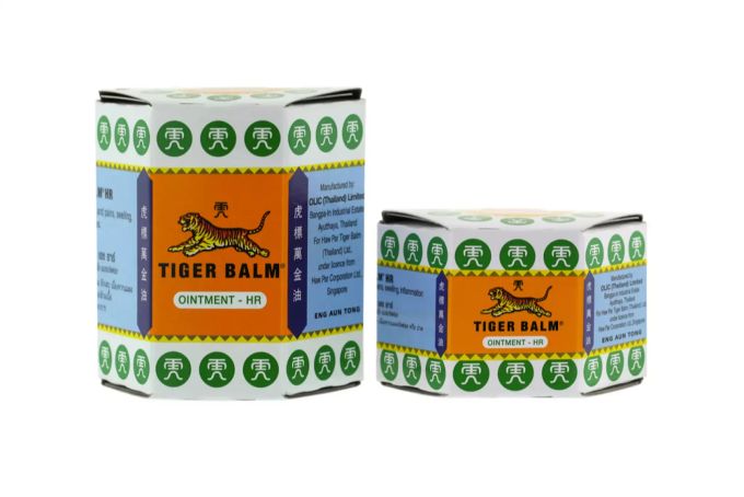 In China ist Tiger Balm in verschiedenen Ausführungen erhältlich. Tiger Balm