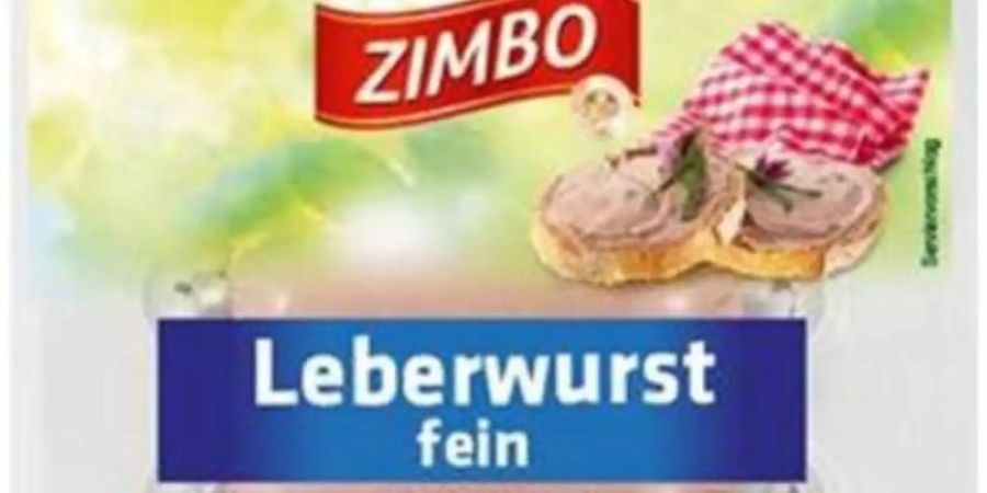 Weil die Kühlketten mehrere Tage unterbrochen waren, ruft Kaufland das Produkt «Zimbo Leberwurst fein» zurück. Foto: lebensmittelwarnung.de/dpa-infocom