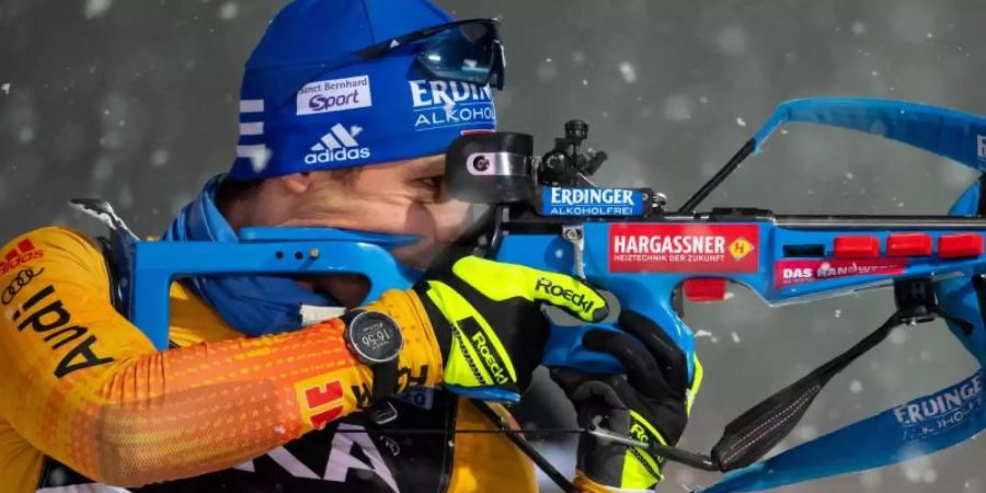 Traut dem DSV-Team eine erfolgreiche Biathlon-WM zu: Simon Schempp. Foto: Sven Hoppe/dpa