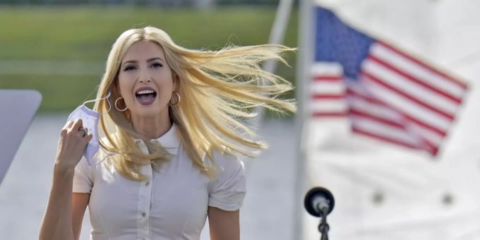 Auch für Ivanka Trump hiess es Abschied nehmen. ivanka trump