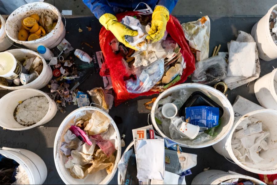 Und siehe da: Sechs von 25 Produkten landeten tatsächlich im Recycling-Zentrum.