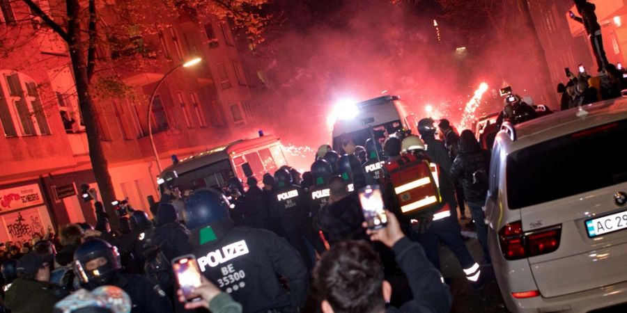 Demonstration Palästina Berlin Sonnenallee