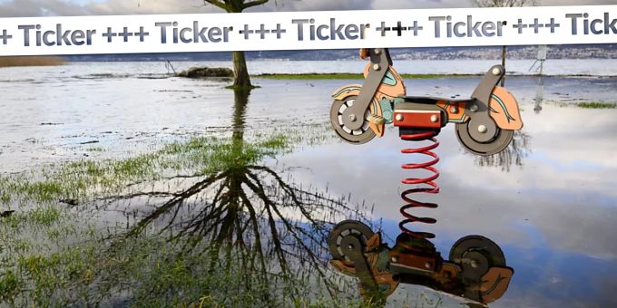 Seit Samstag - Pegel des Neuenburgersees um über einen Meter gestiegen