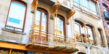 Jugendstil Gebäude Brüssel