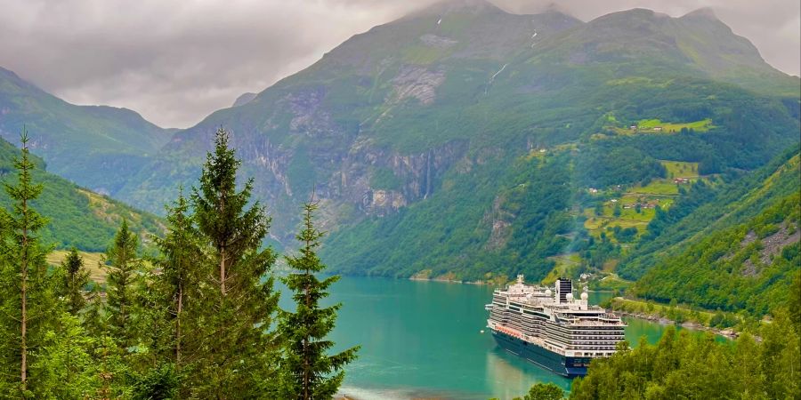 Norwegen Fjorde Jacht