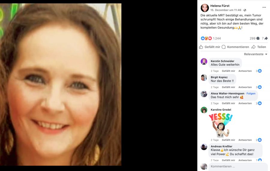 Helena Fürst Facebook