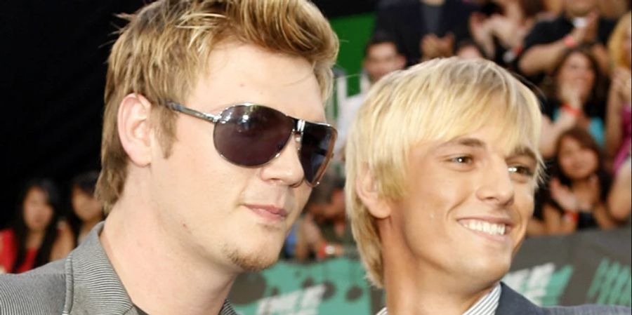 Nick und Aaron Carter bei einem Anlass 2006.