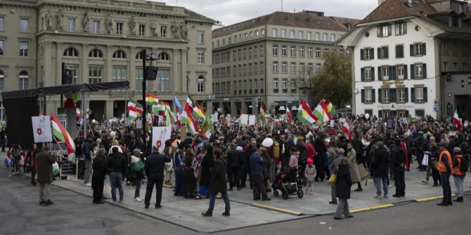 bern iran demo